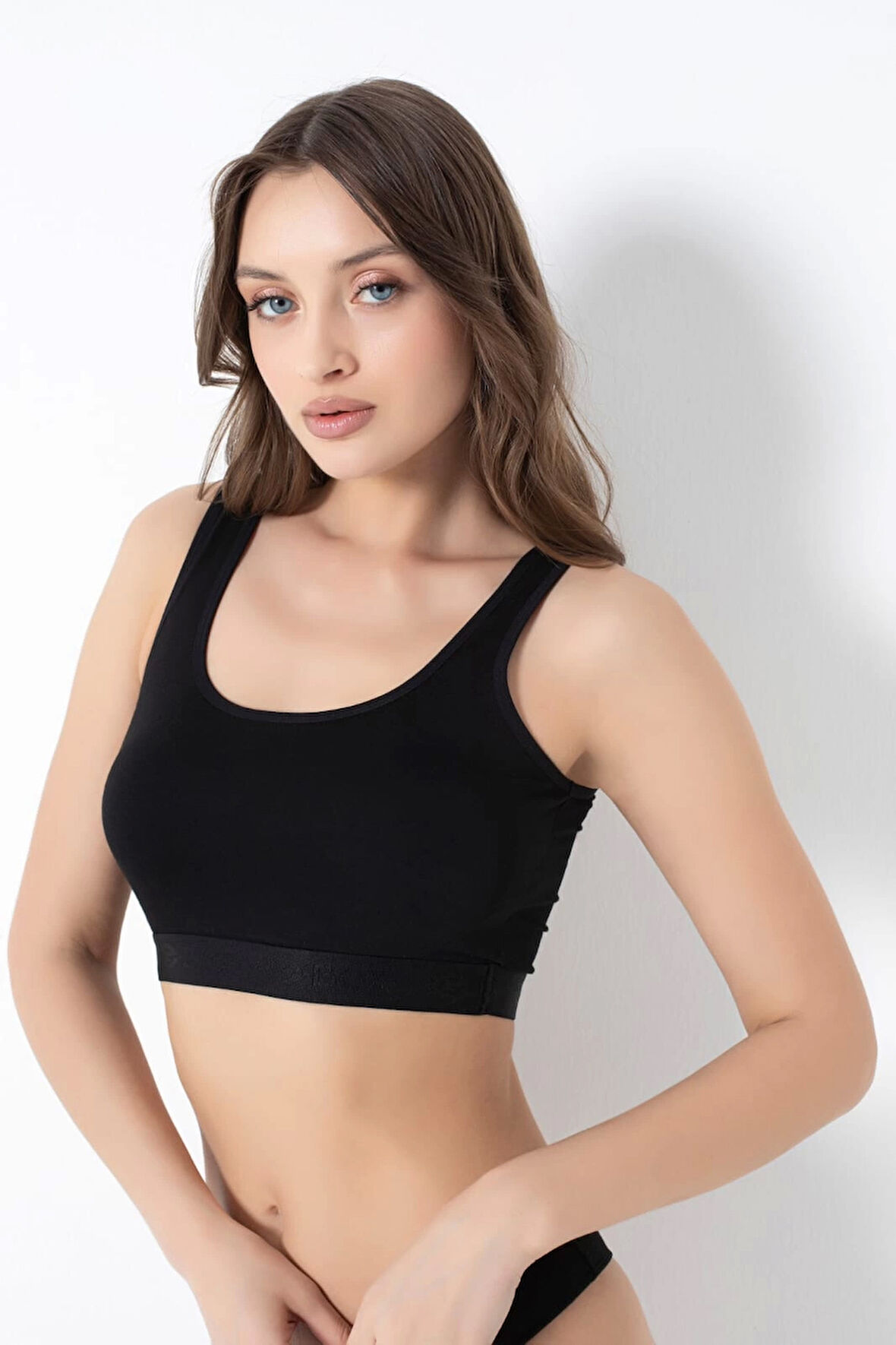 G-box 940 Kadın Bambu İnce Askılı Pedli Büstiyer