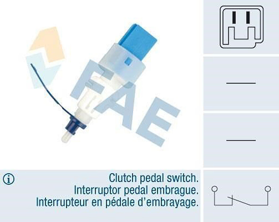 Fiat Albea Debriyaj Pedal Müşürü (2002-2013) 1.2, 1.4, 1.6, 1.3 JTD 46837391