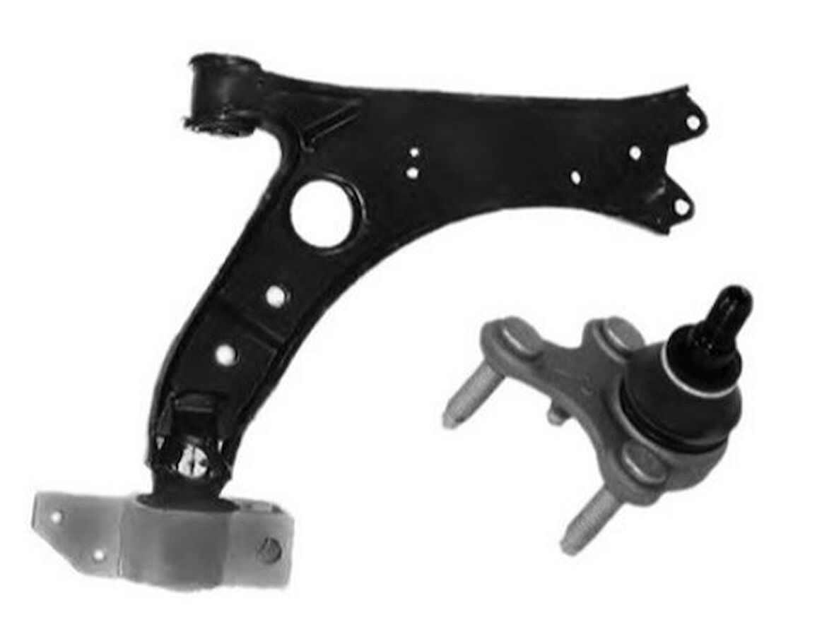 Volkswagen Jetta Sağ Alt Salincak (2004-2011) 1.6, 2.0, 1.4TSI, 1.6 TDI, 1.9 TDI 1K0407152BC