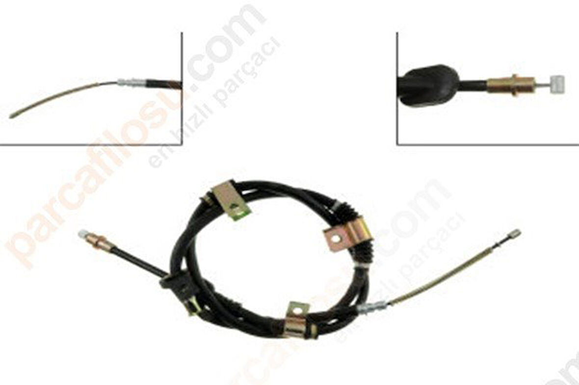 Hyundai Elantra Arka Sağ El Fren Teli (1995-2000) 1.6, 1.8 5977029001