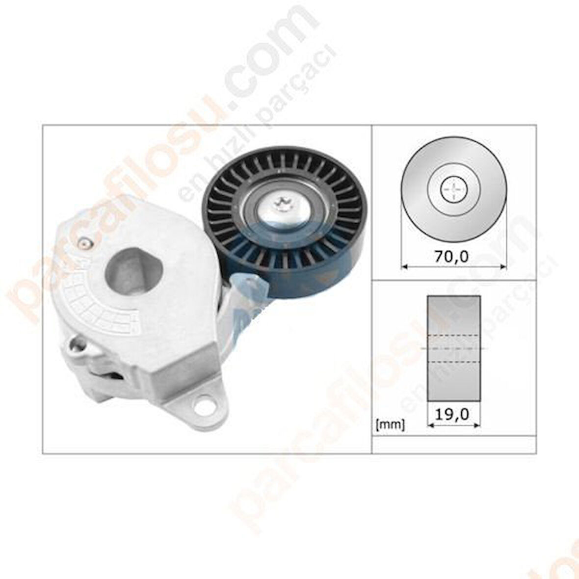 Toyota Yaris Alternatör Gergisi Komple (2012-2020) 1.5, 1.3 1662047030