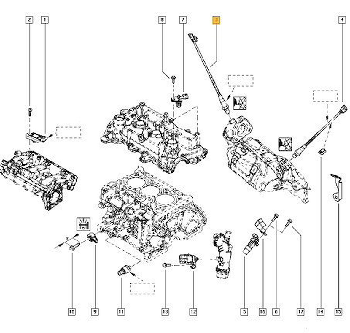 Dacia Sandero Oksijen Sensörü (2013-2016) 0.9 8200830903