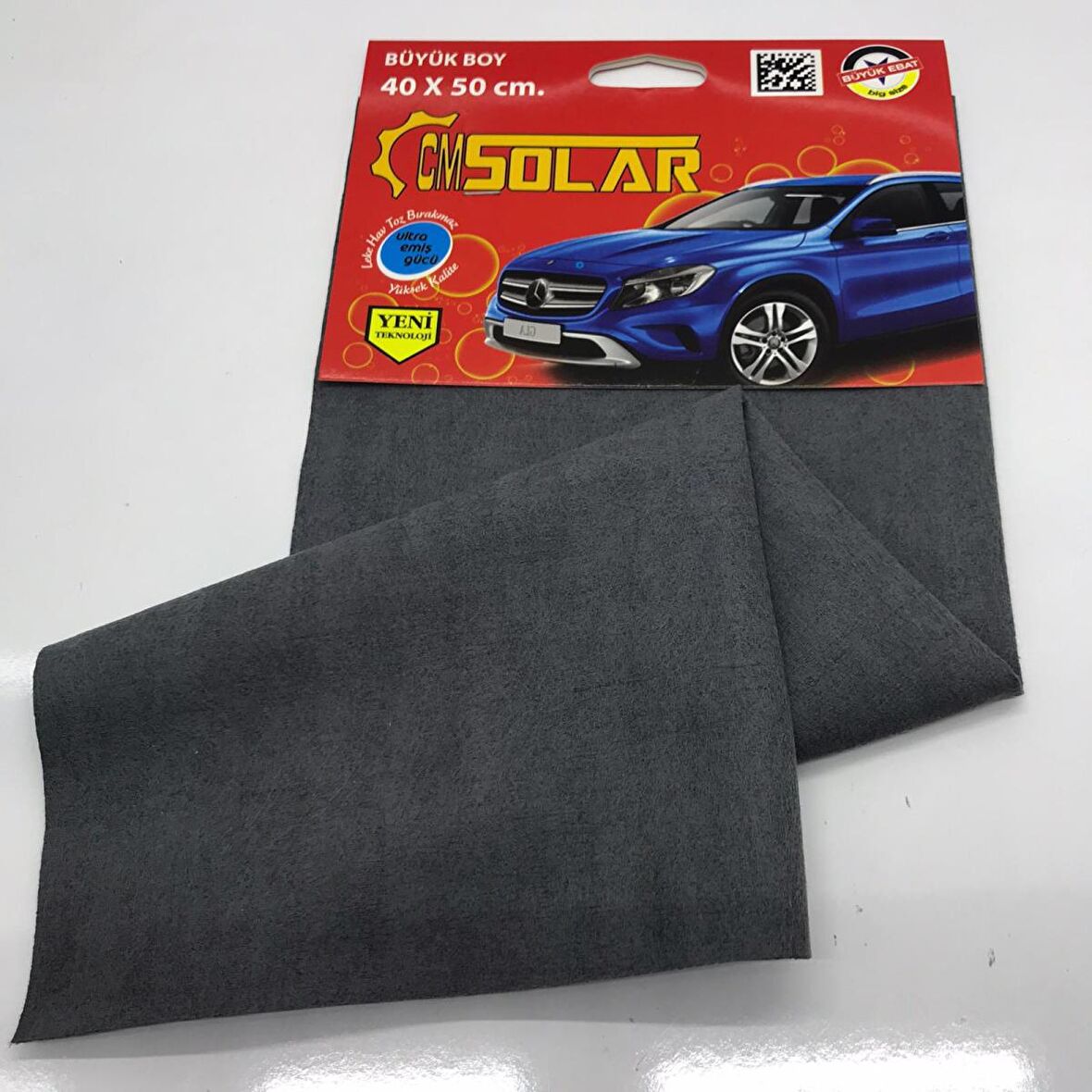 CMSOLAR Antibakteriyel Mikrofiber Temizlik Bezi 40*50 Fibram 8682983910297