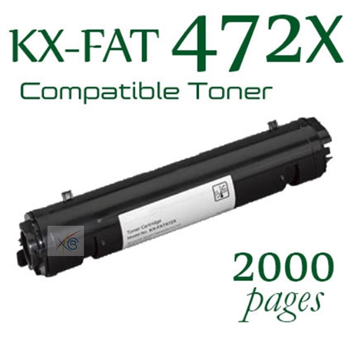 Muadil Toner Panasonic  KX-FAT472X Siyah