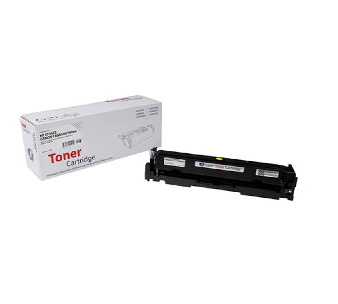 HP uyumlu CF542X & CANON uyumlu CRG-054,067HK Sarı Toner(2.5K)