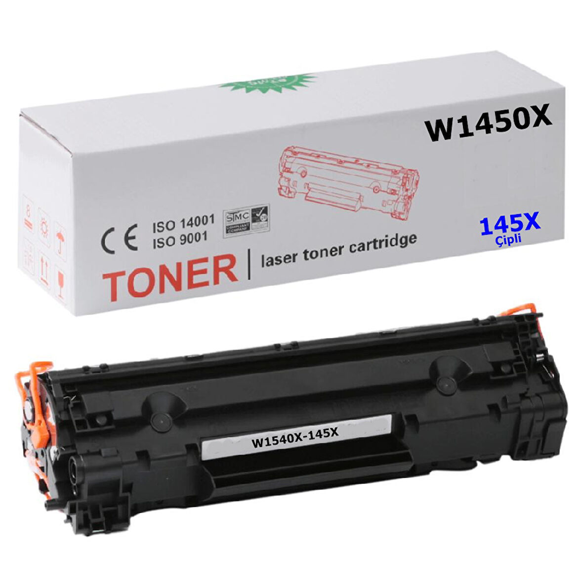 HP UYUMLU W1450X 145X ÇİPLİ MUADİL TONER