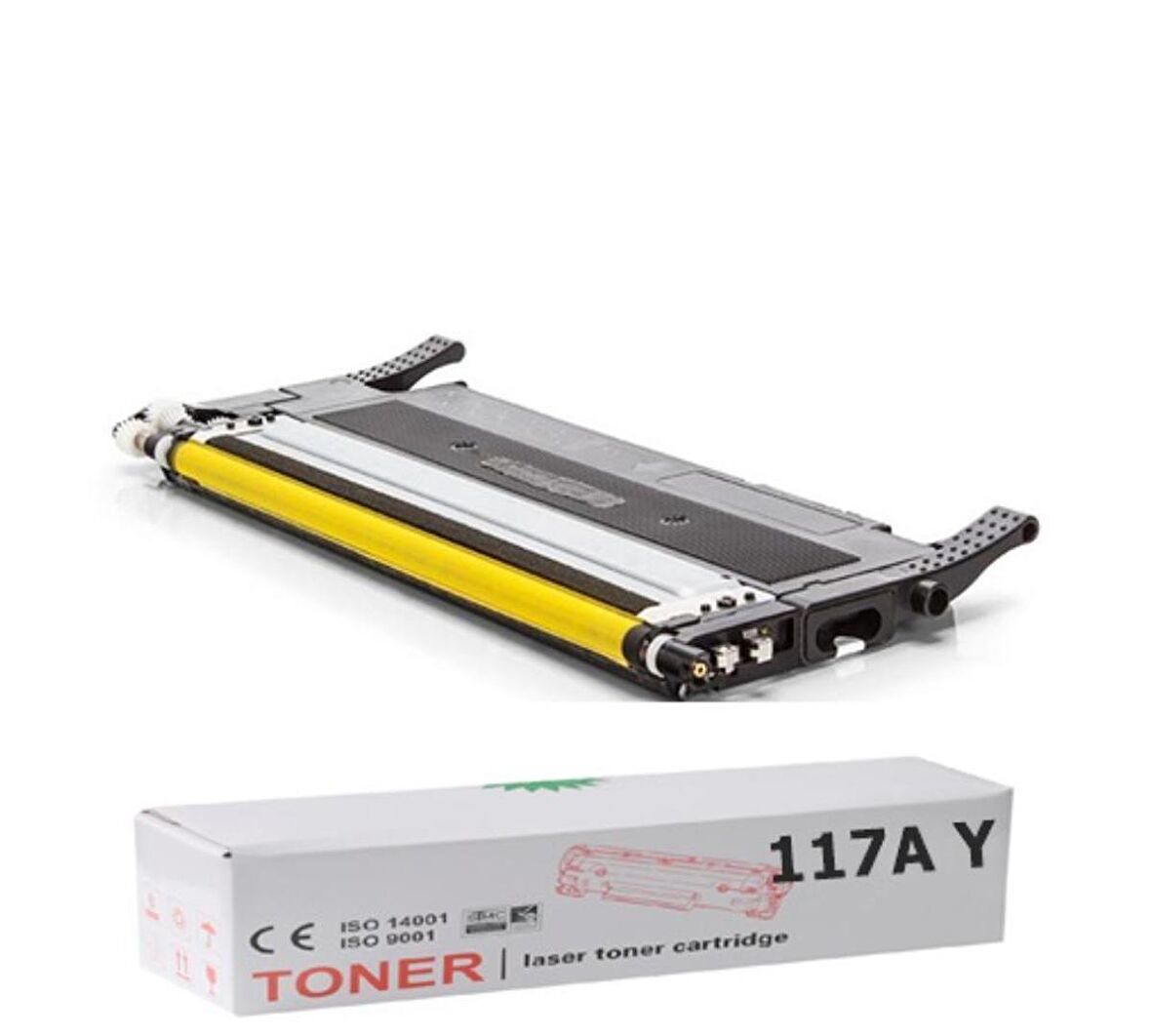 HP UYUMLU W2072A (117A) SARI ÇİPSİZ Muadil Toner