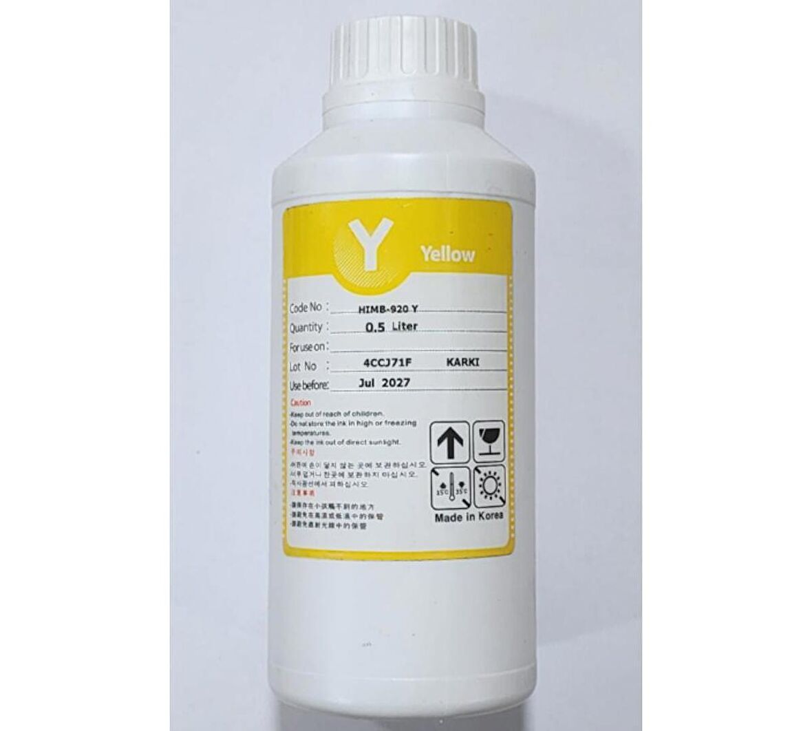 BRC06 MUADİL HP-CANON UYUMLU KARTUŞ MÜREKKEP 0,5 LT-Sarı
