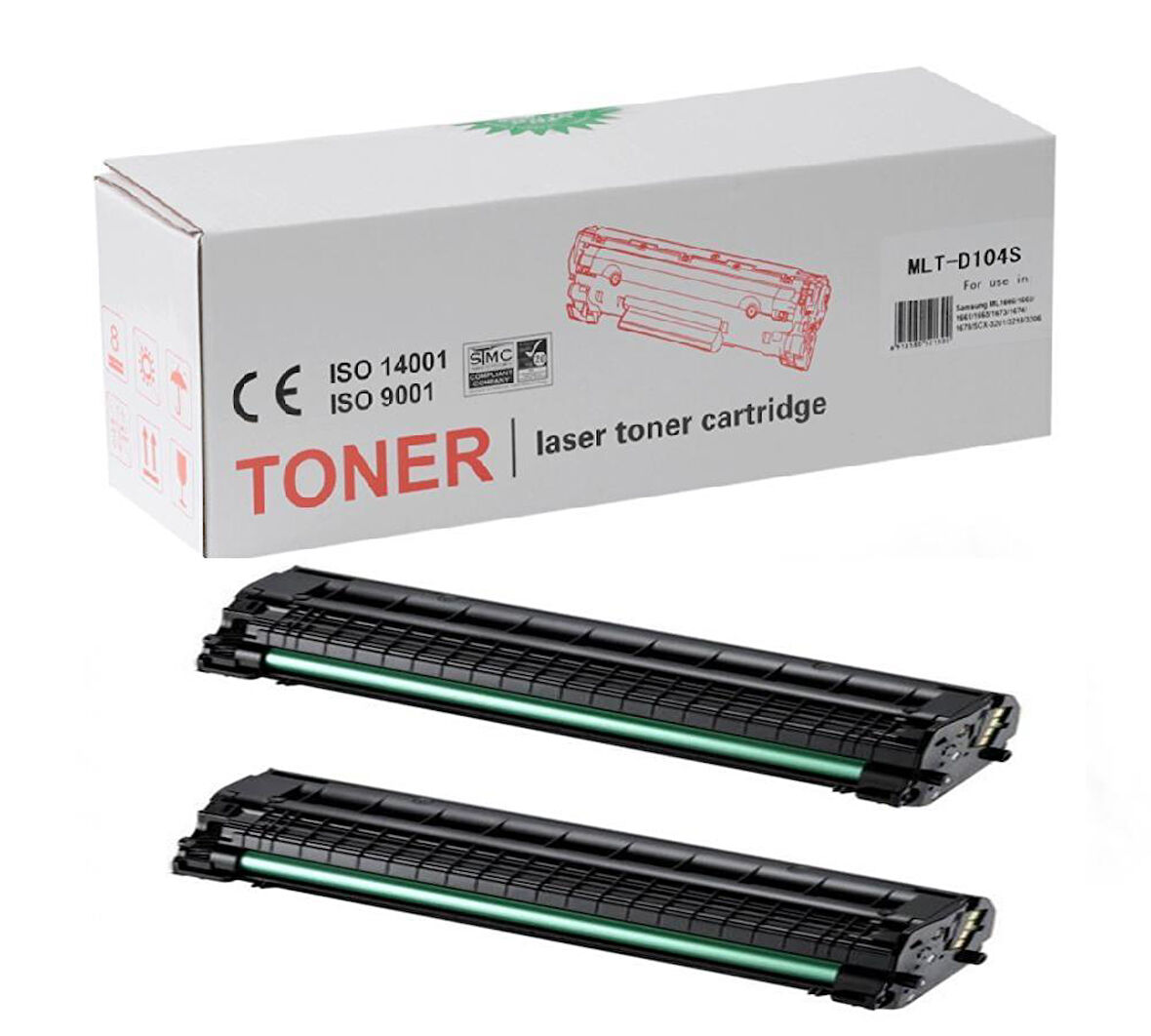 Samsung Uyumlu SCX-3200 Muadil Toner 2'li Avantaj Paket / D104S / SCX-3200