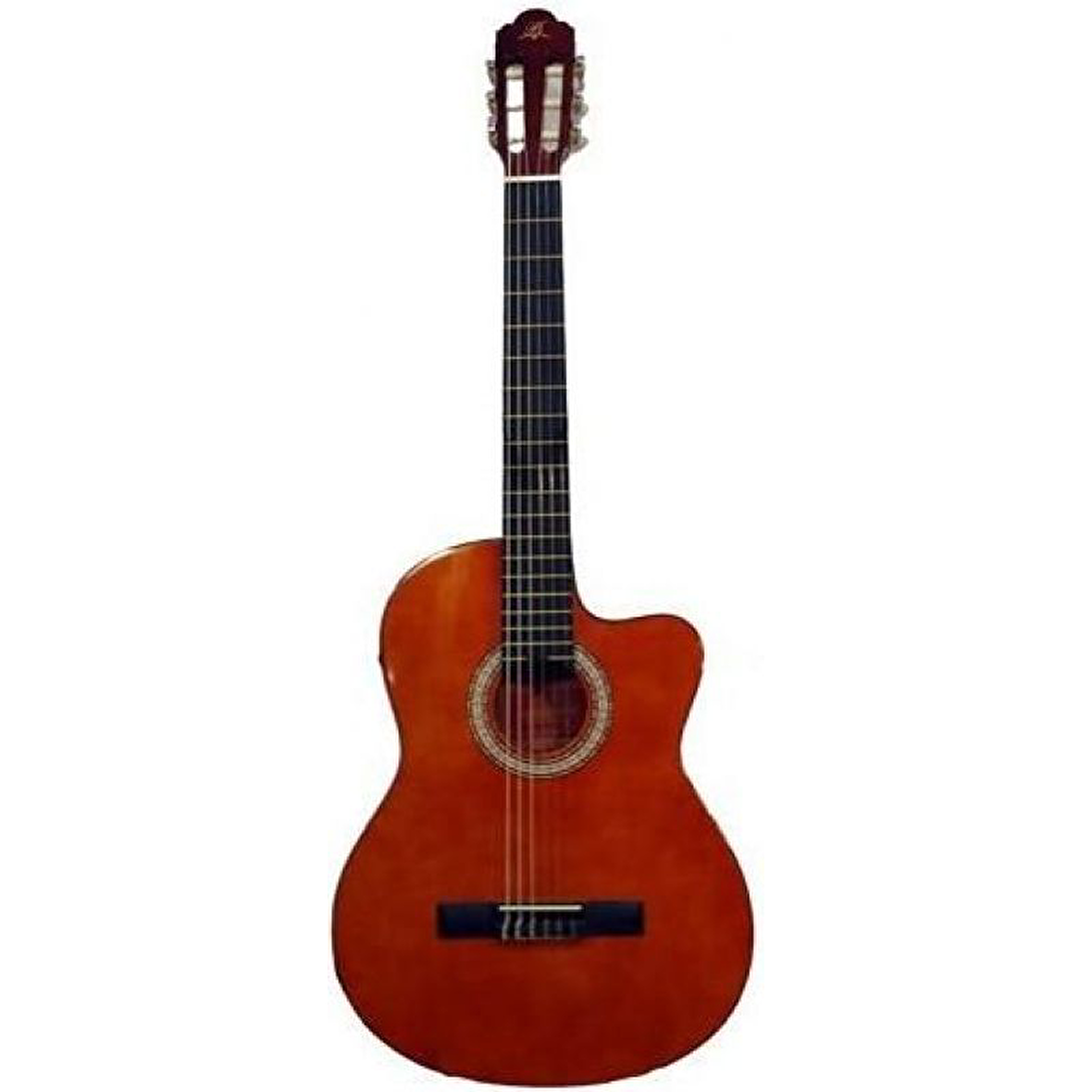 Barcelona LC 3900 CYW Kahverengi Cutaway Klasik Gitar