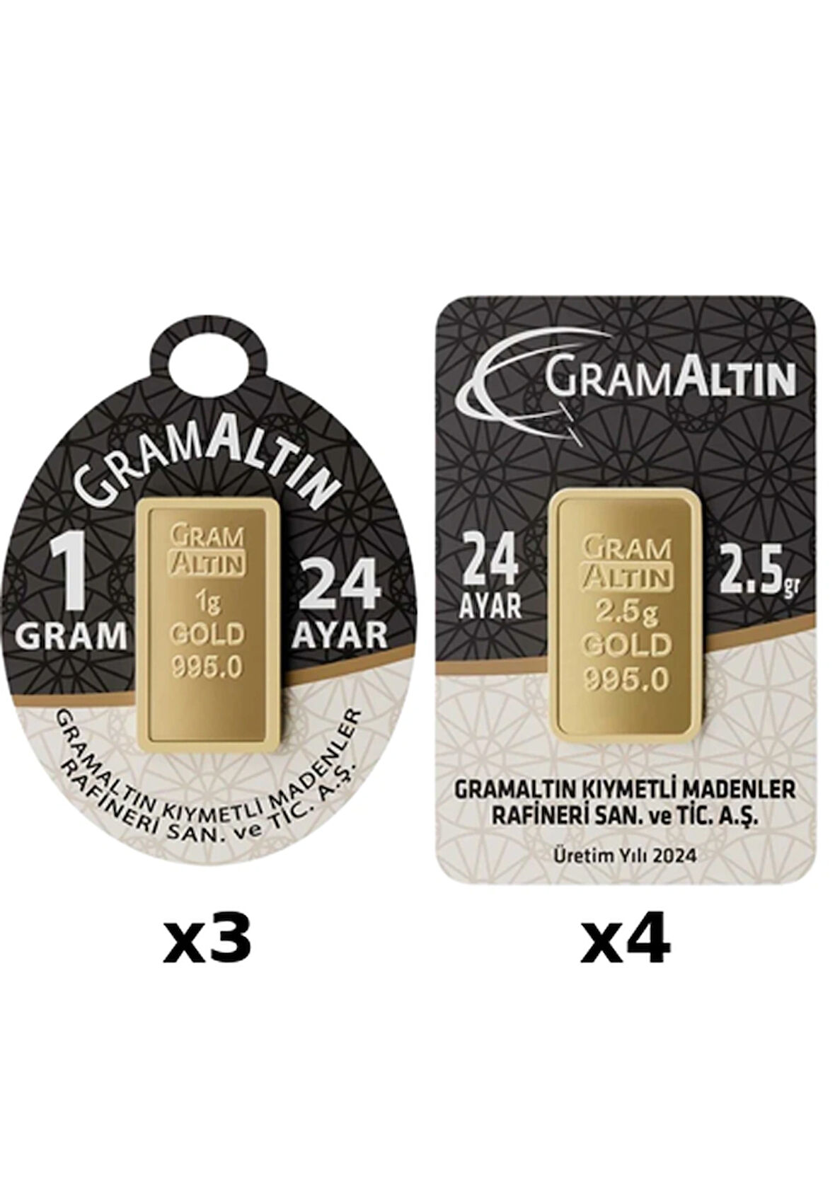 IAR 24 Ayar 13 Gram Külçe Altın