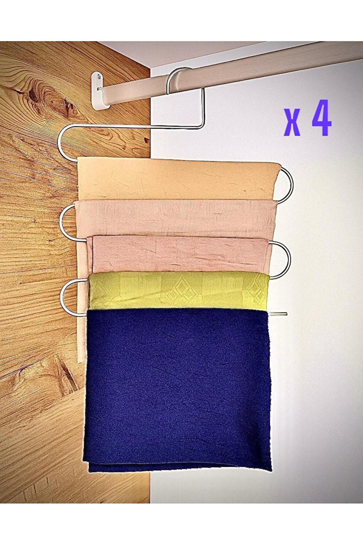 Pantolon Askısı 4'lü