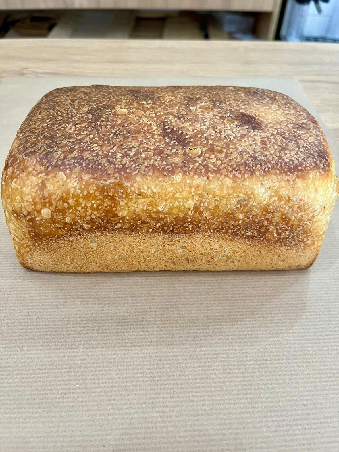 EKŞİ MAYALI SÜTLÜ ZEYTİNYAĞLI TOST EKMEĞİ