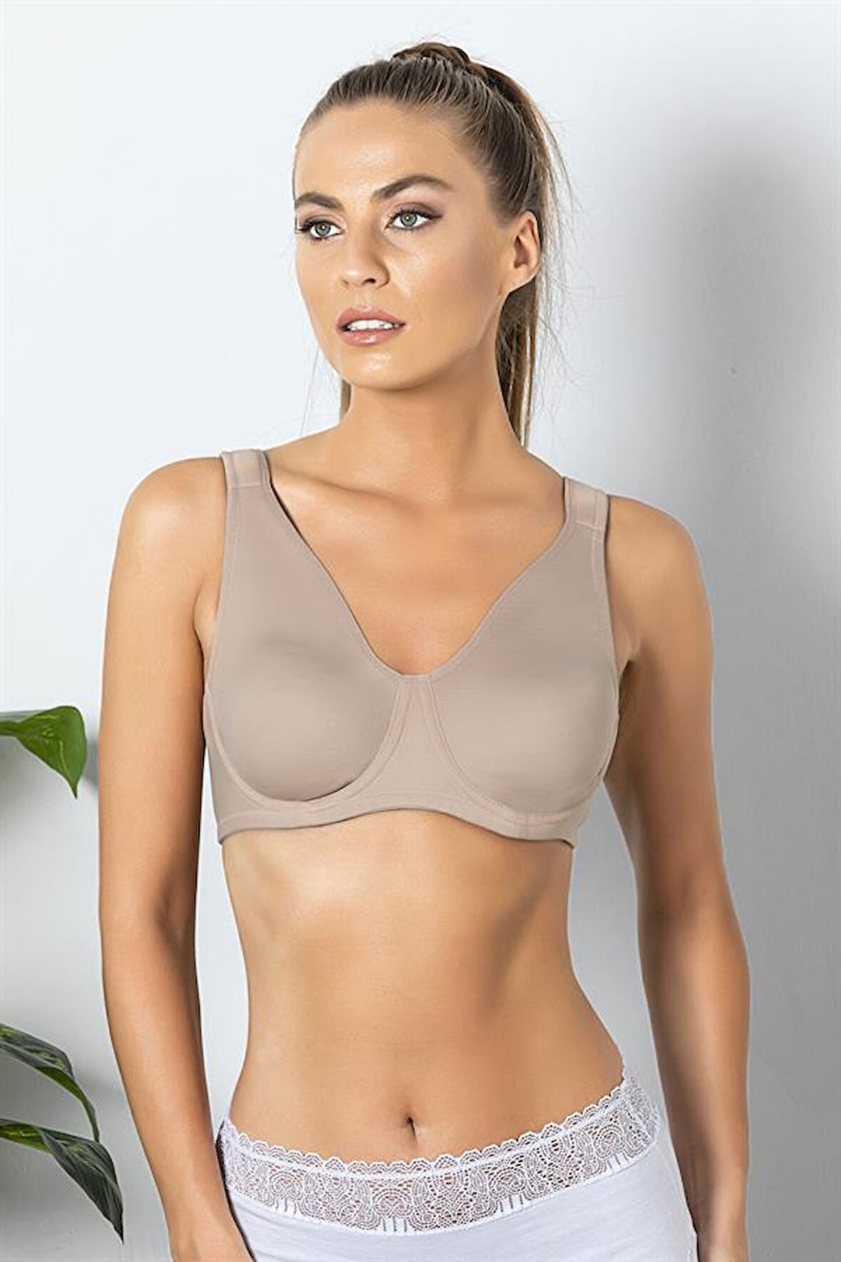 Toparlayıcı Minimizer Sütyen Cappucino (brf11700)