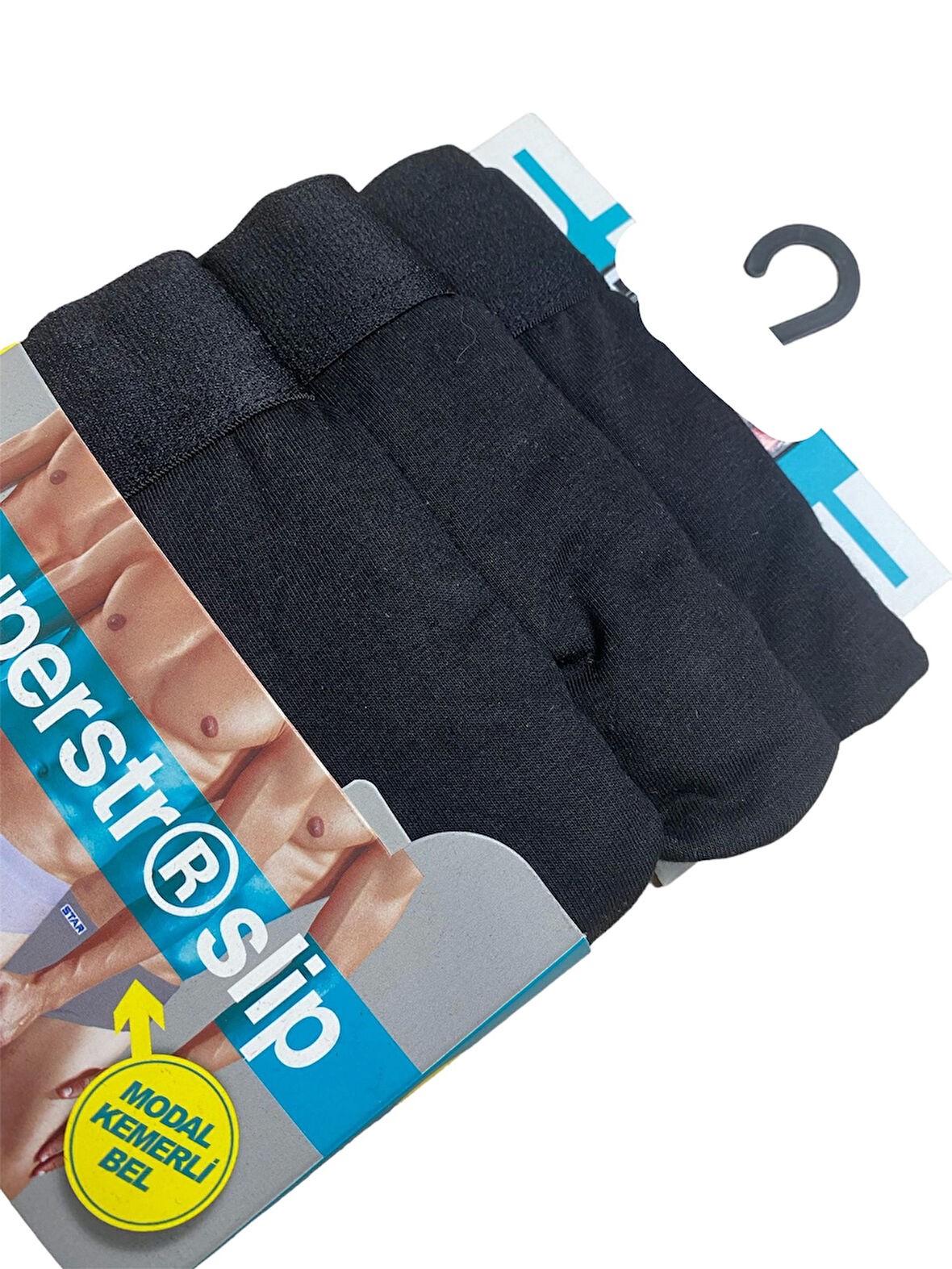 Star 109 Erkek  3'lü Modal Slip