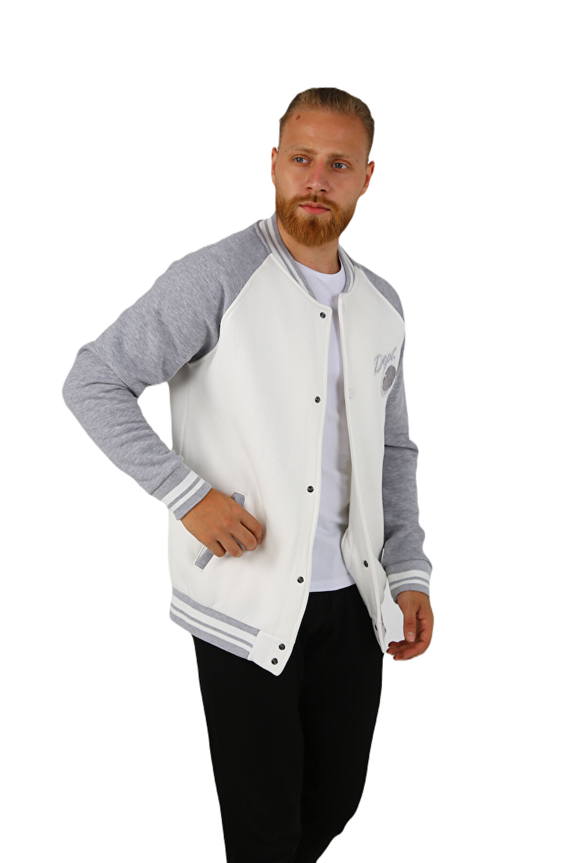 BRG Gri Mevsimlik Erkek Kolej Regular Fit Ceket