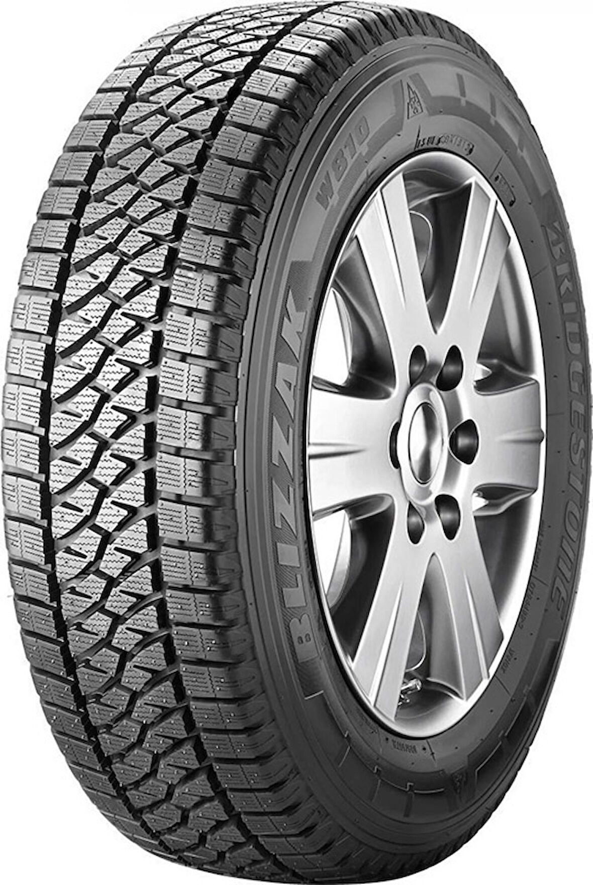 Bridgestone 205/75R16C 110/108R W810 Hafif Ticari Kış Lastiği (Üretim Yılı: 2023)