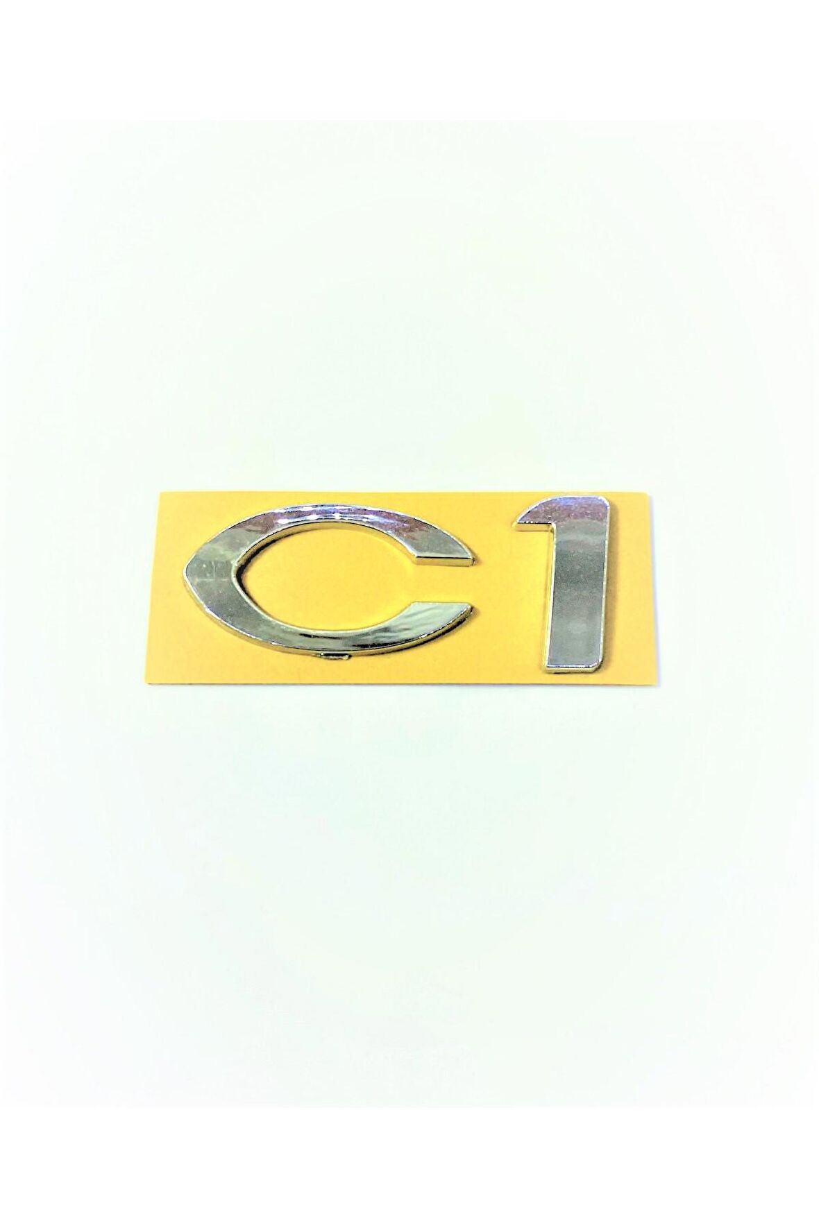 CITROEN C1 Bagaj Yazısı 80mm-35mm 2005-2013 