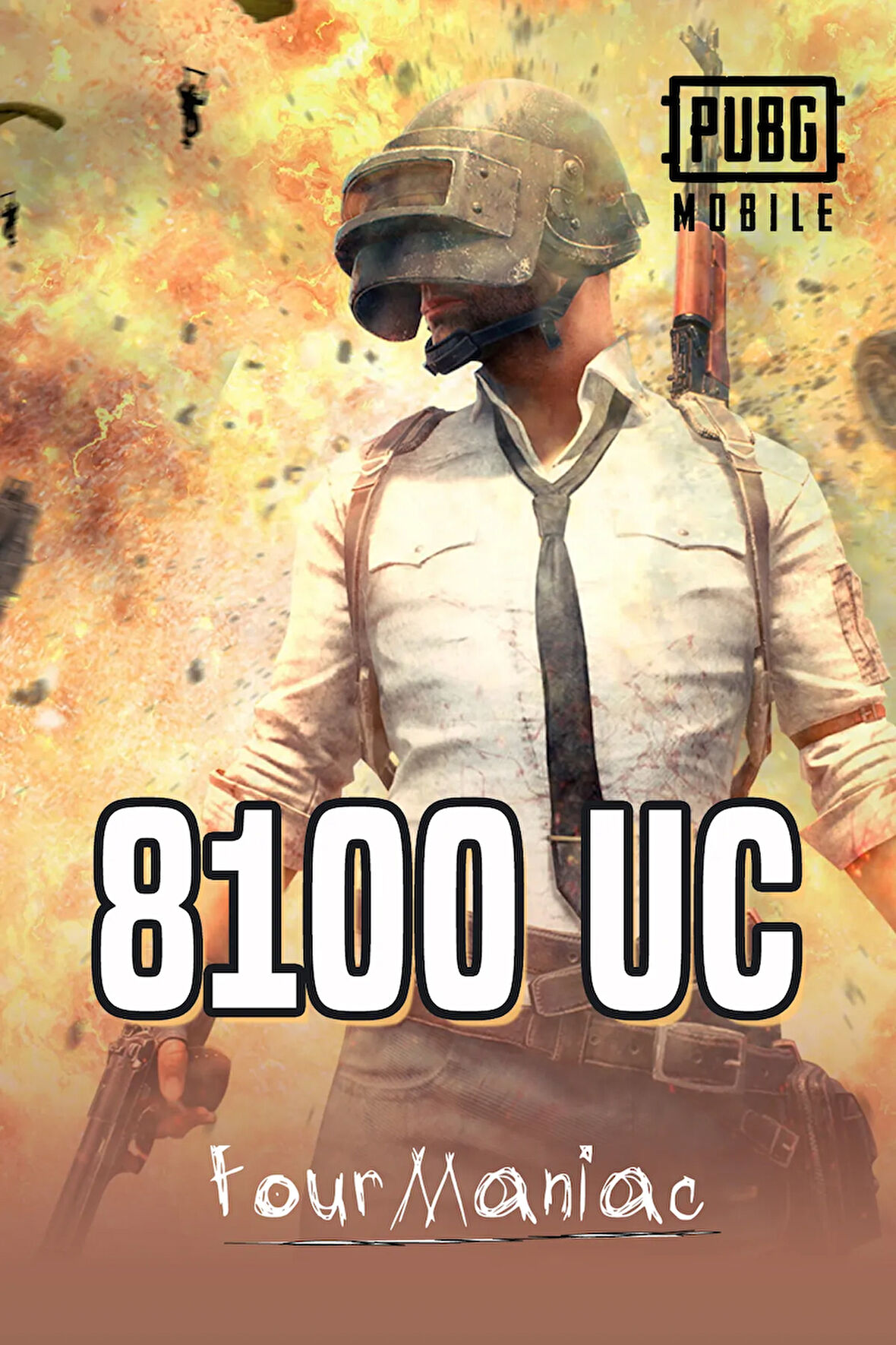 8100 UC Pubg Mobile E-Pin