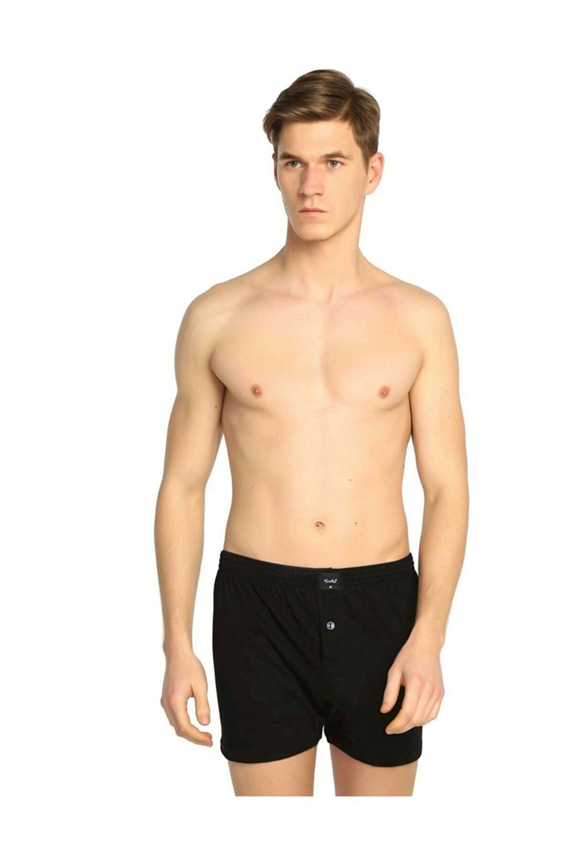Tutku 12 Adet Siyah Renk Havlu Bel Boxer