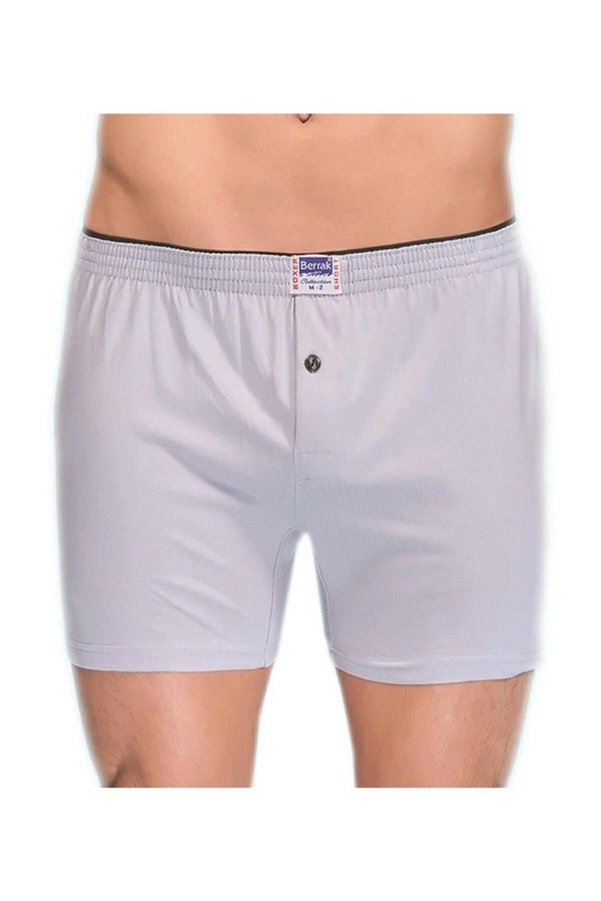 Berrak Gri Renk Havlu Bel Boxer