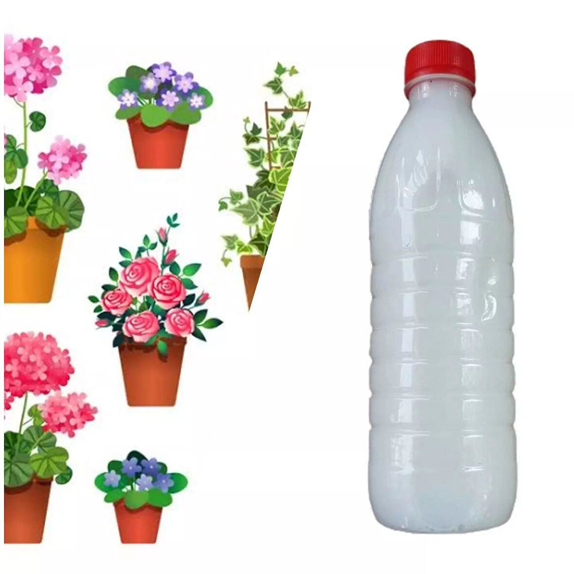 Saksı Çiçekleri İçin Özel İlaç Karışımı 500 ML