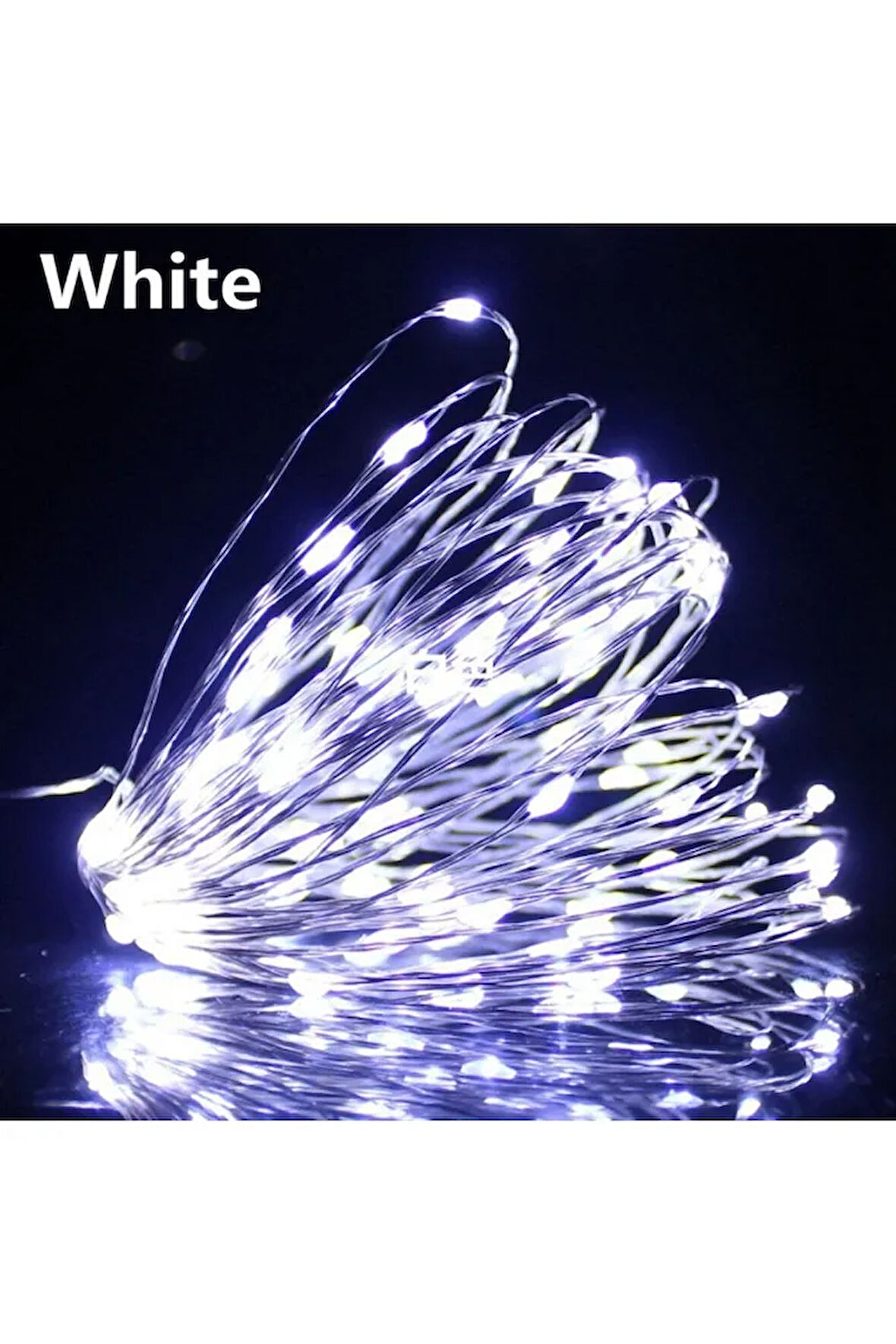 3 Metre Pilli Beyaz Peri Led Dekor Işık,Dekoratif Lamba,Ev Süsleme