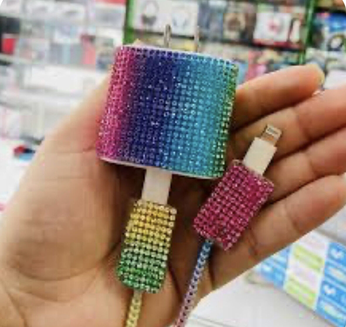 Brokoli Home İphone 18w/20w Uyumlu Şarj Aleti Kılıfı, Şarj Kablo Koruyucu, Şarj Koruyucu Kılıf,Mavi