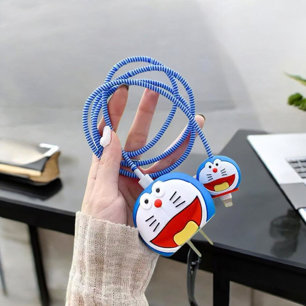 Brokoli Home  İphone 18w/20w Uyumlu Şarj Aleti Kılıfı, Şarj Kablo Koruyucu, Şarj Koruyucu Kılıfı