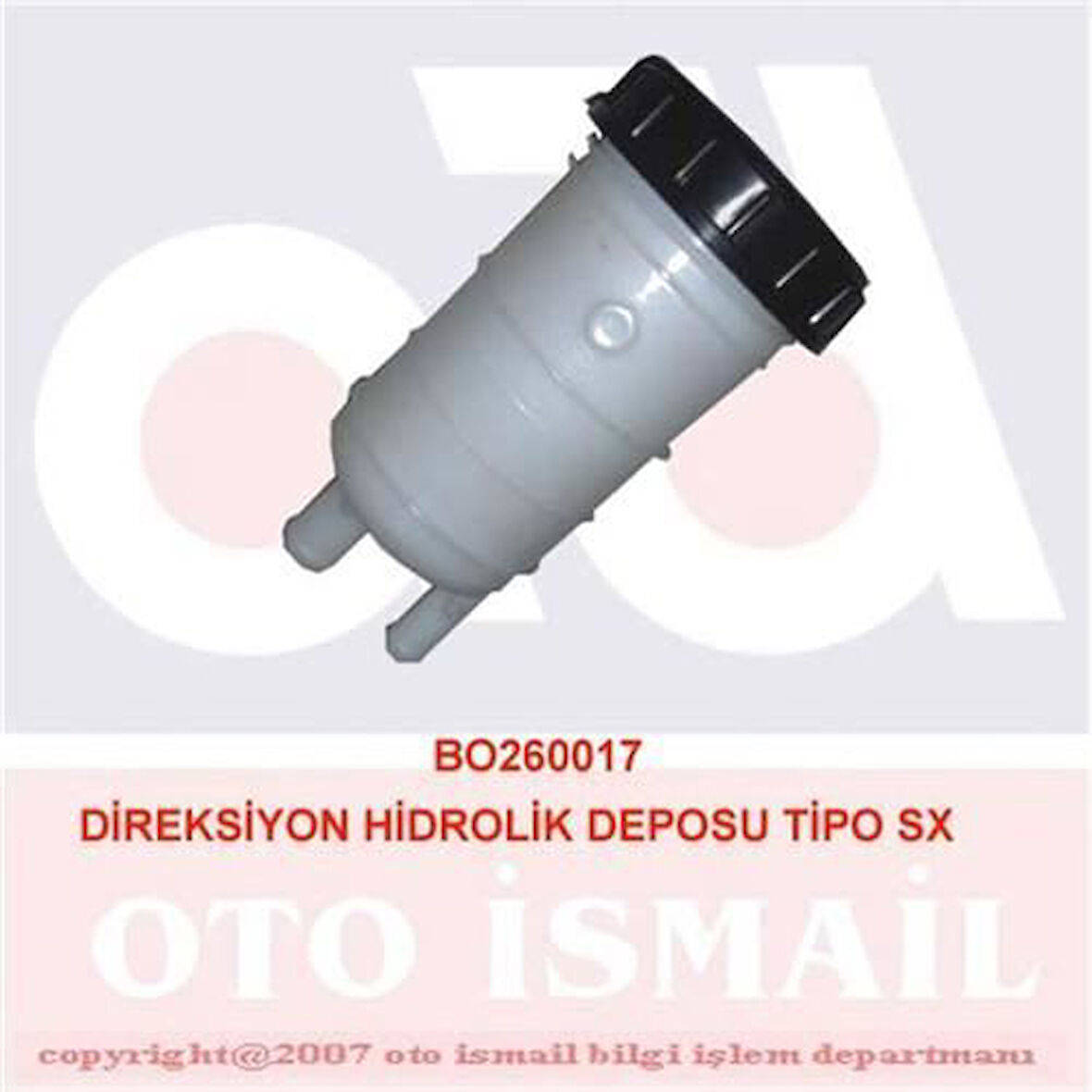 Birlik 0017 Direksiyon Hidrolik Deposu (Kapaklı) Murat 131 SL Tempra 7173437