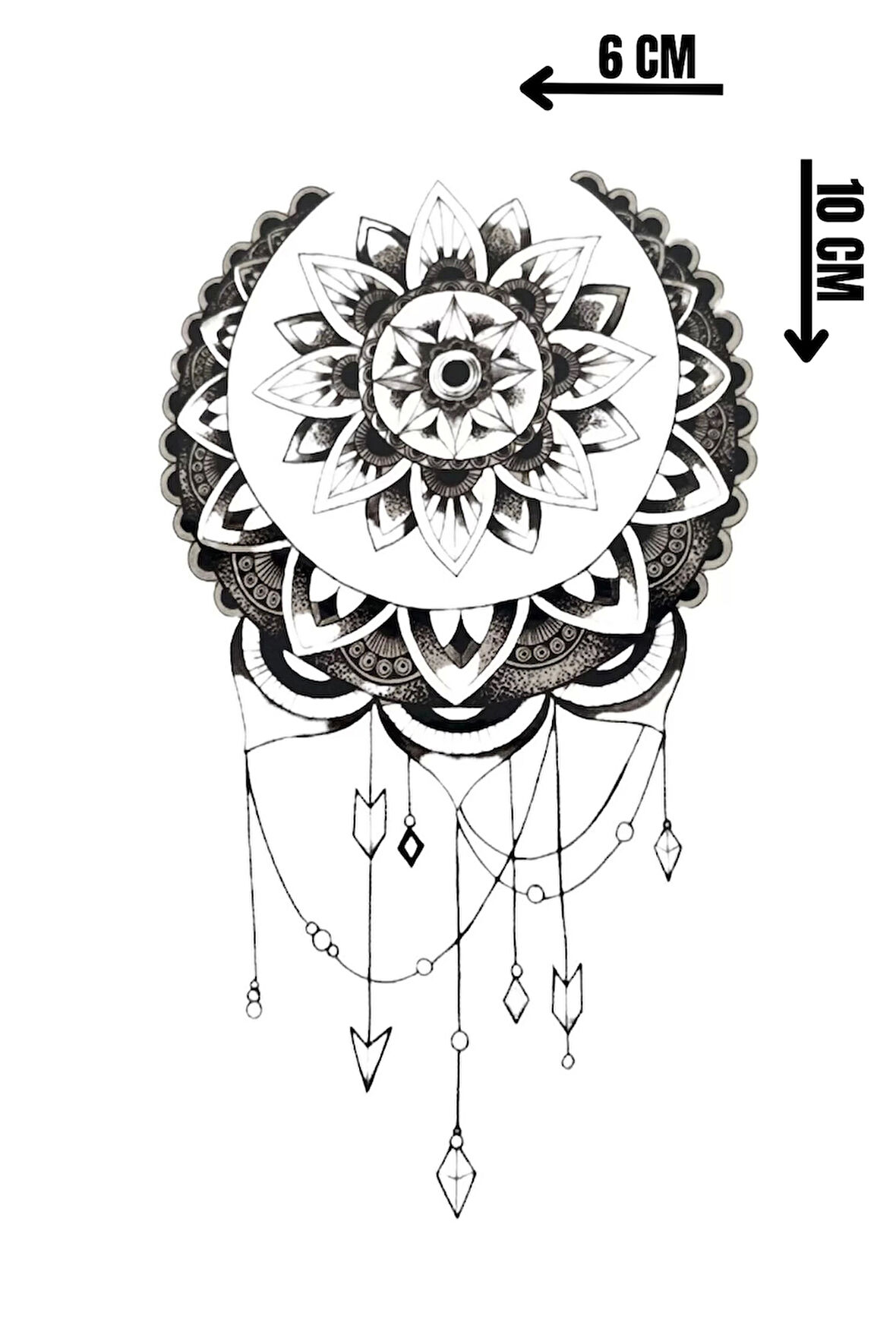 Geçici Düş Kapanı Figürlü Dövme Tattoo