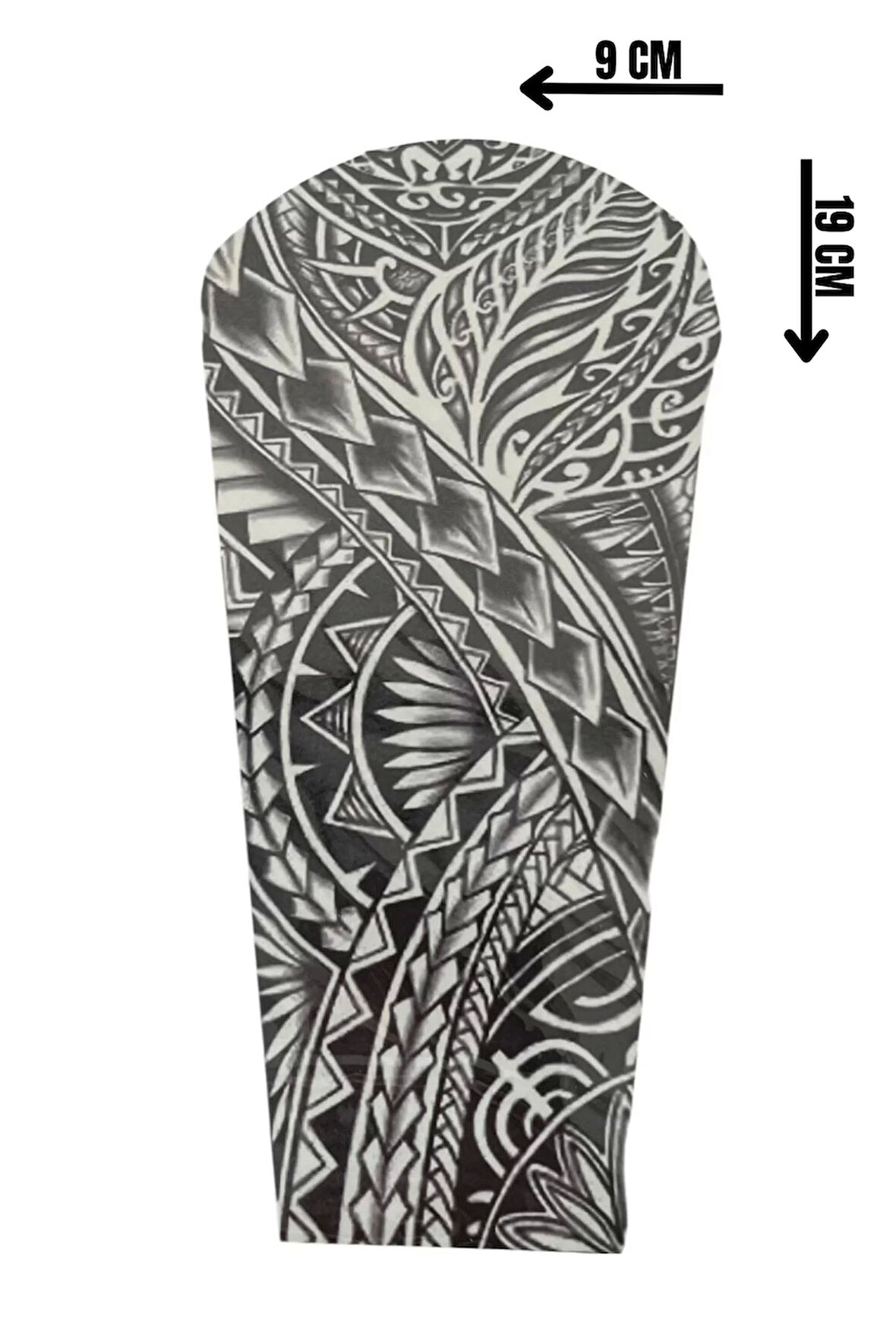 Geçici Maori Model Dövme Tattoo