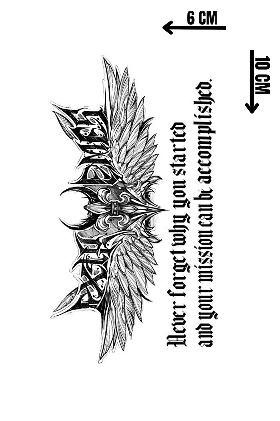 Geçici Karışık Figürlü Mini Dövme Tattoo
