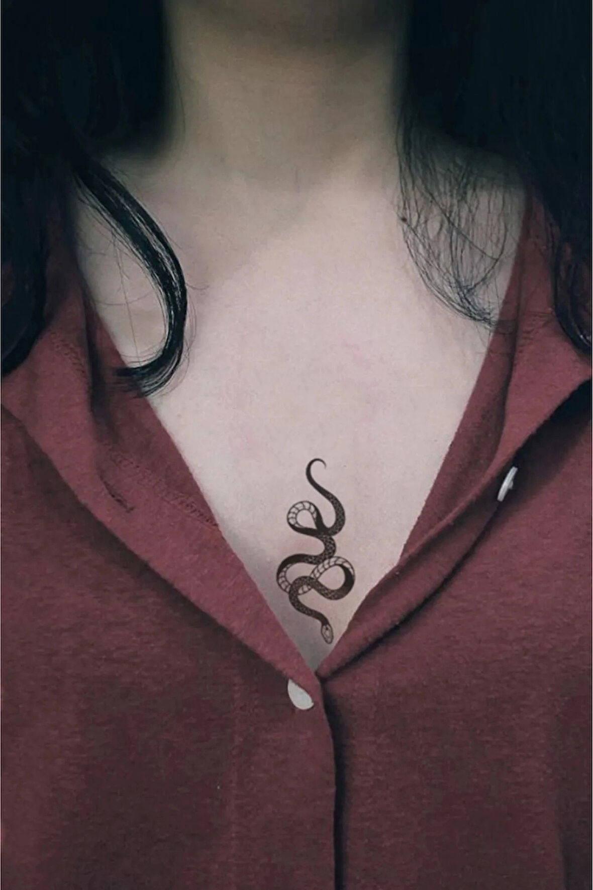 Geçici Yılan Figürlü Mini Dövme Tattoo