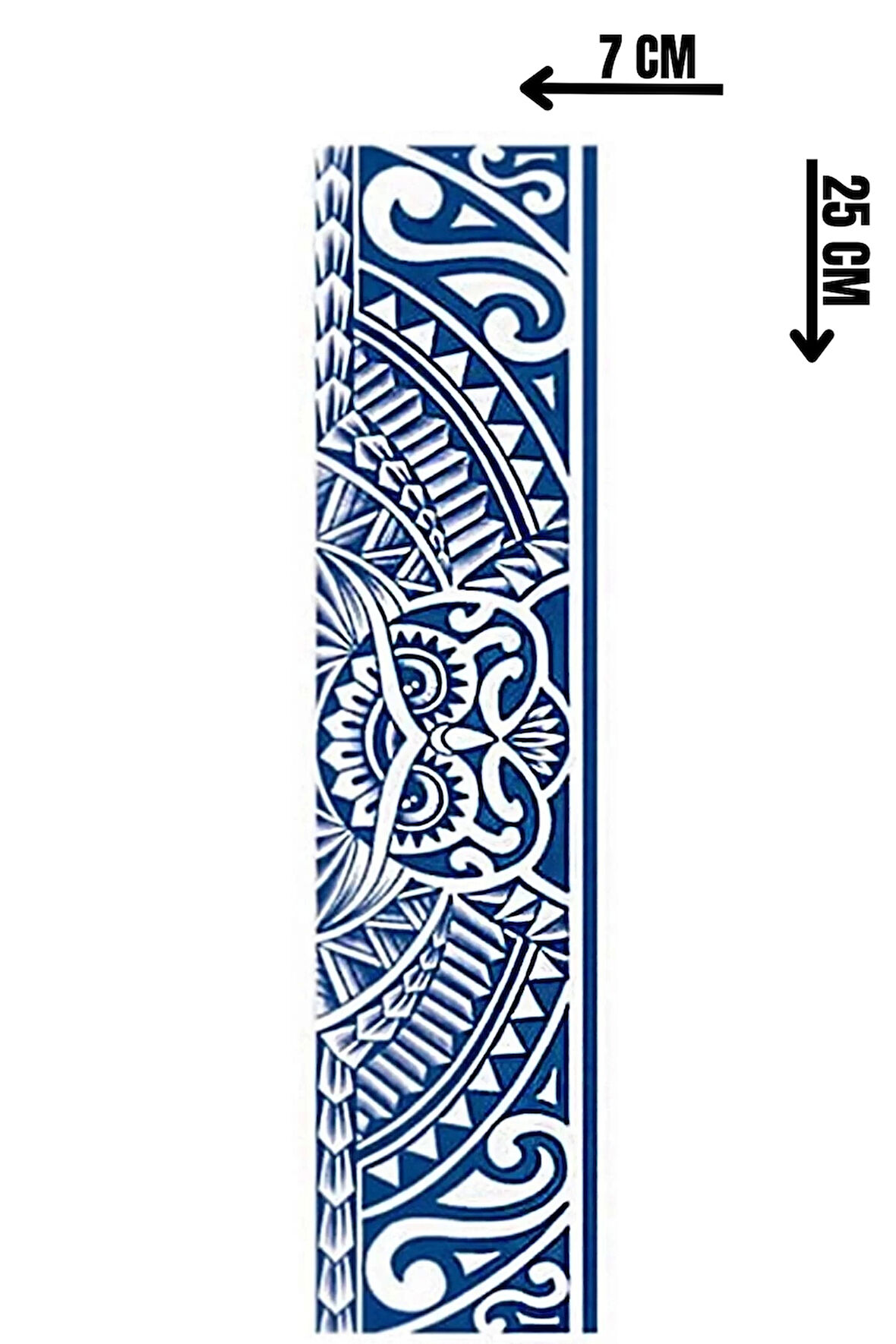 Baykuş Figürlü 12 Saat Sonra Kararan Geçici Dövme Tattoo