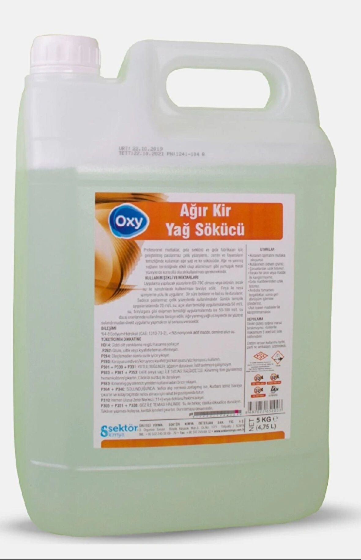 Oxy Ağır Kir ve Yağ Sökücü 5 kg 