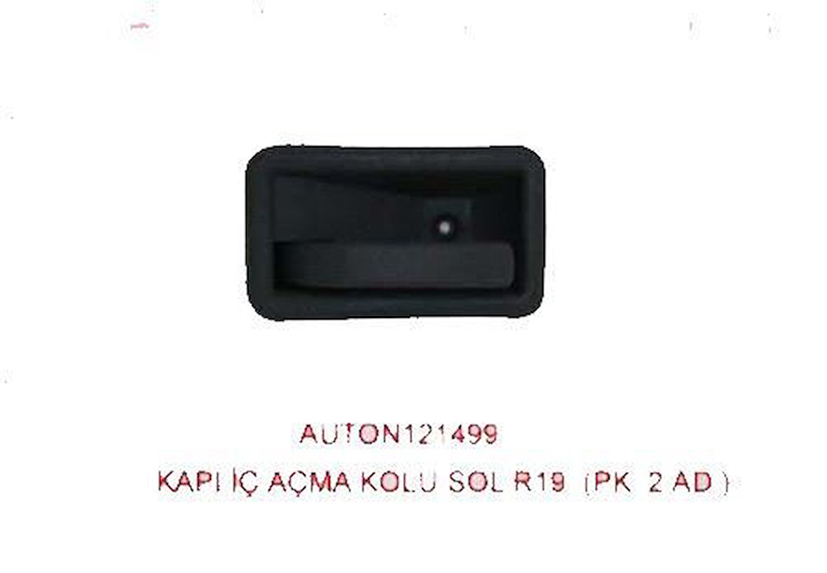 Baran 014 Kapı İç Açma Kolu Sol Renault 19 7700813585