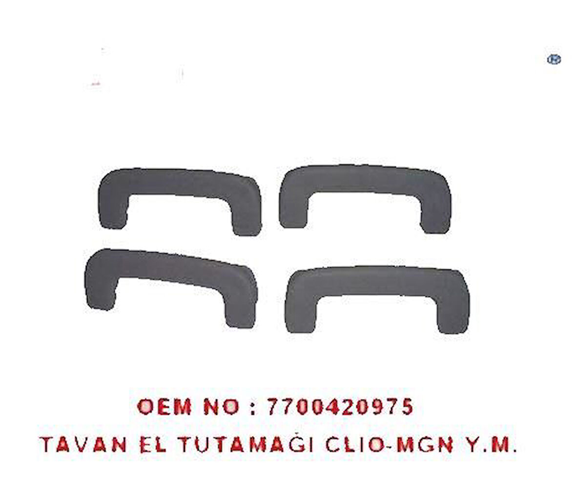 Baran 039 Tavan El Tutamağı Kolcak Clio Gri 8200081864