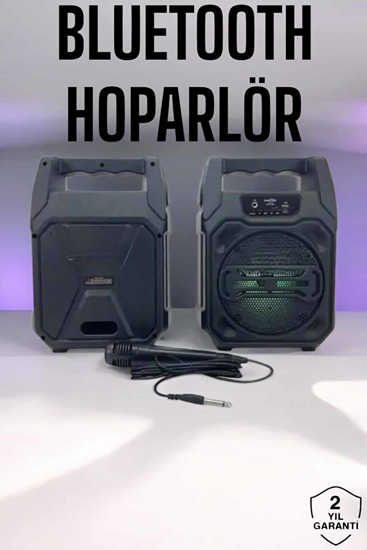 6.5 İnç Kablosuz Hoparlör Bluetooth Bağlantılı Yüksek Ses Kaliteli