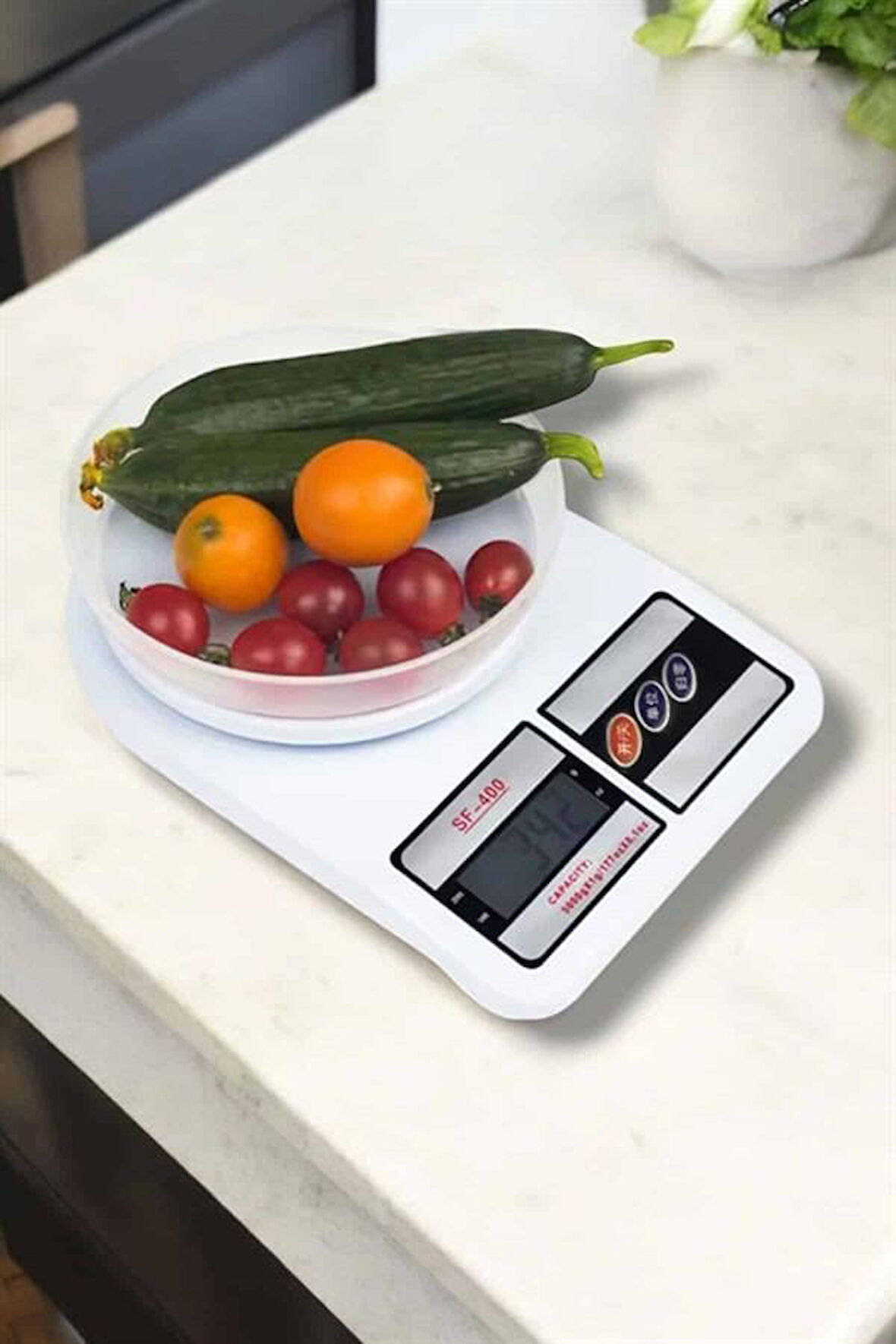 Net LCD Ekran ve Otomatik Kapanma Özelliği ile Uzun Ömürlü Dijital Mutfak Tartısı