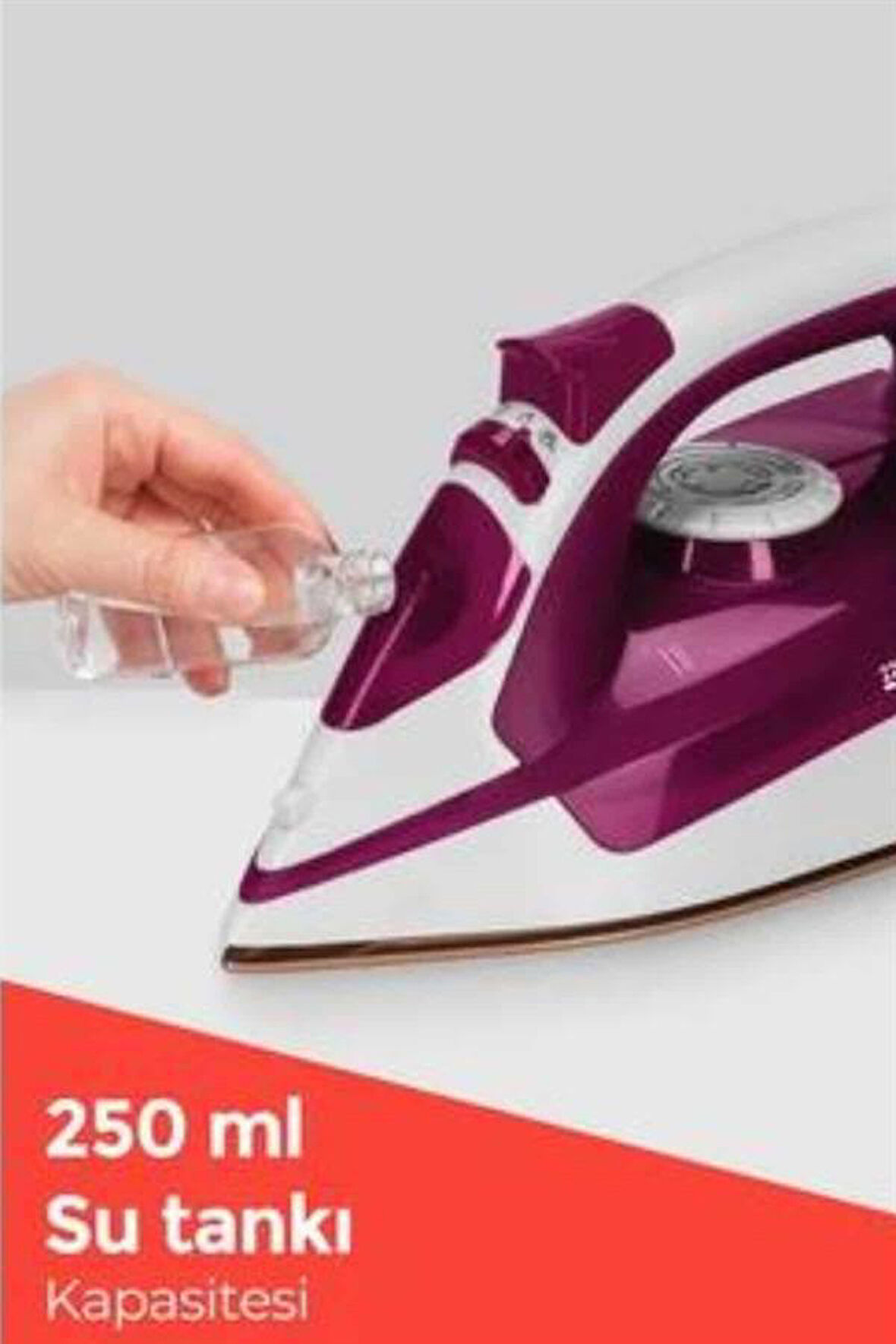 2200W Seramik Kaplama Estetik Tasarımı 360 Derece Dönebilir Kablosu