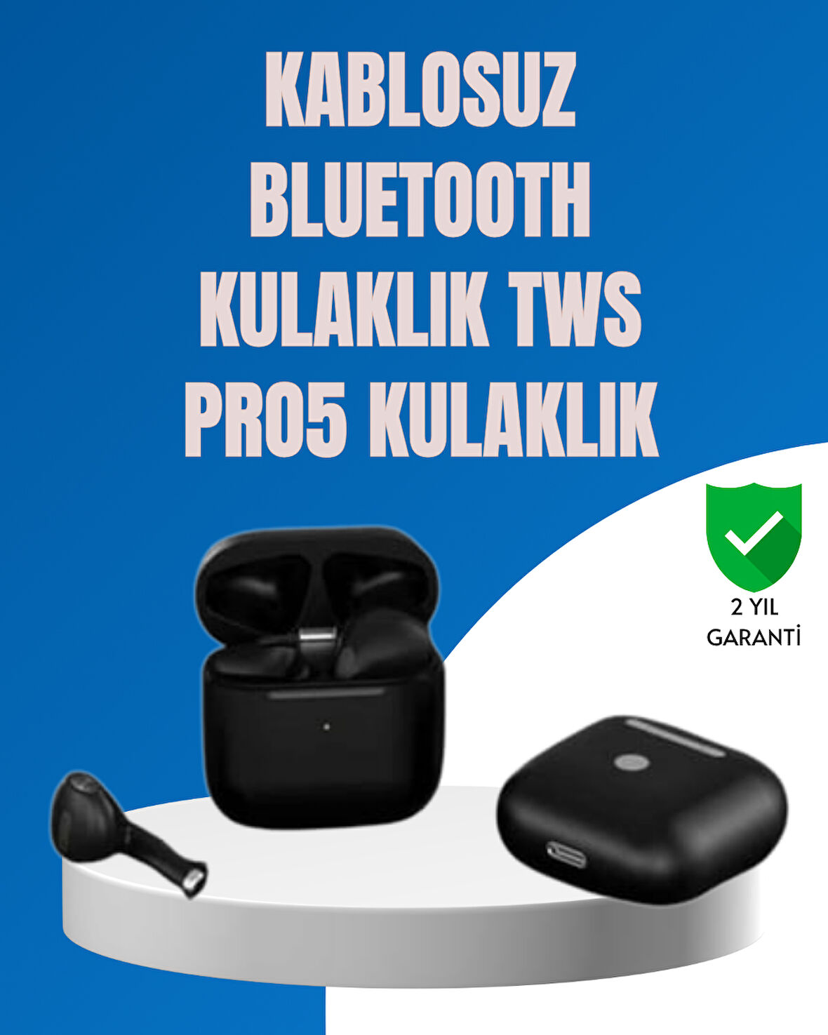 TWS Pro 5 – Hem Müzik Dinleme Hem Çağrı İçin İdeal Kulaklık