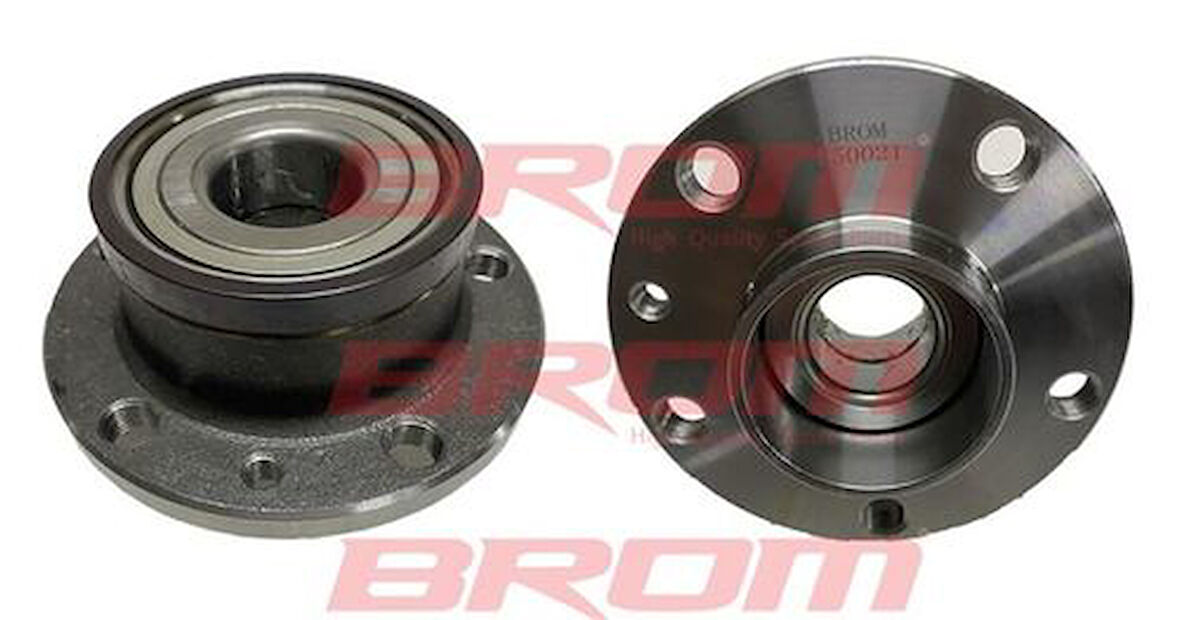 Brom F50021 Arka Teker Poryası Rulmanlı Doblo 09 ABS'li XTgb42000 R141.24 51810086