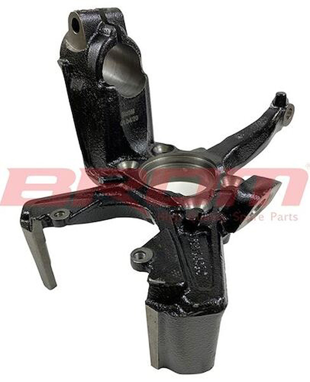 Brom VW80002 Aks Taşıyıcısı Sağ Golf V VI Octavia 04-13 Jetta 06-11 Caddy 04-08 A3 04-08 Leon 06-10 Toledo 05-09 (Dış Çap 49.60mm 4 Bijon) 1K0407256P