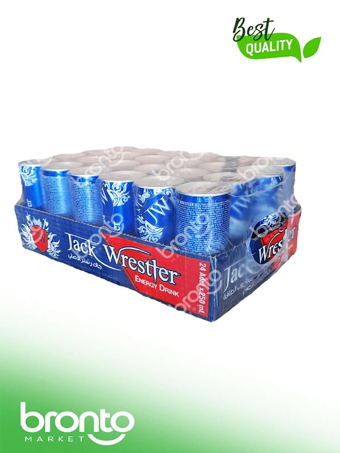 Jack Wrestler THE BLUE VERSION 250 ML X 24 ADET