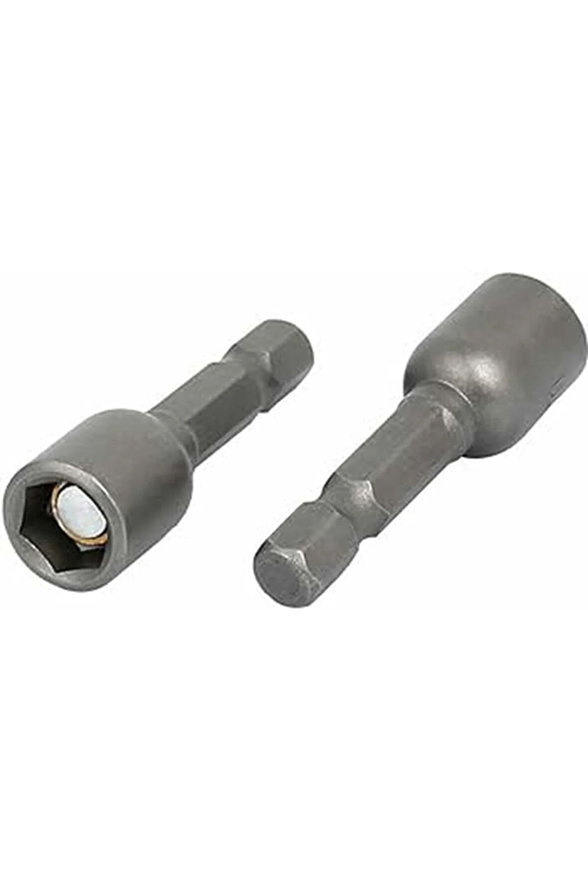 Meşem 8x45mm Lokma Bits Adaptör - Manyetik Somun Adaptörü 10 Adet