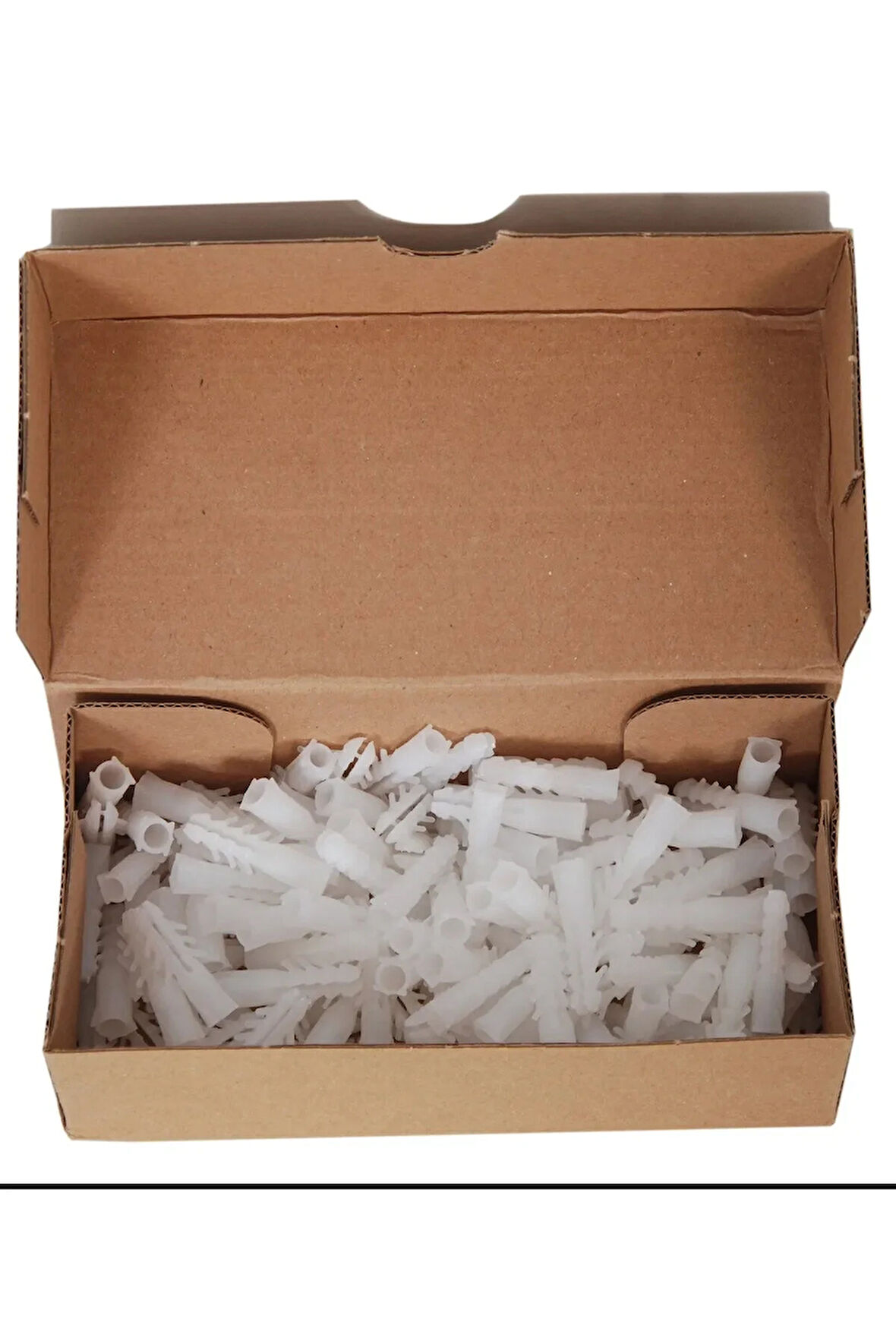 10mm Plastik Dübel Beyaz Made 100 Adet