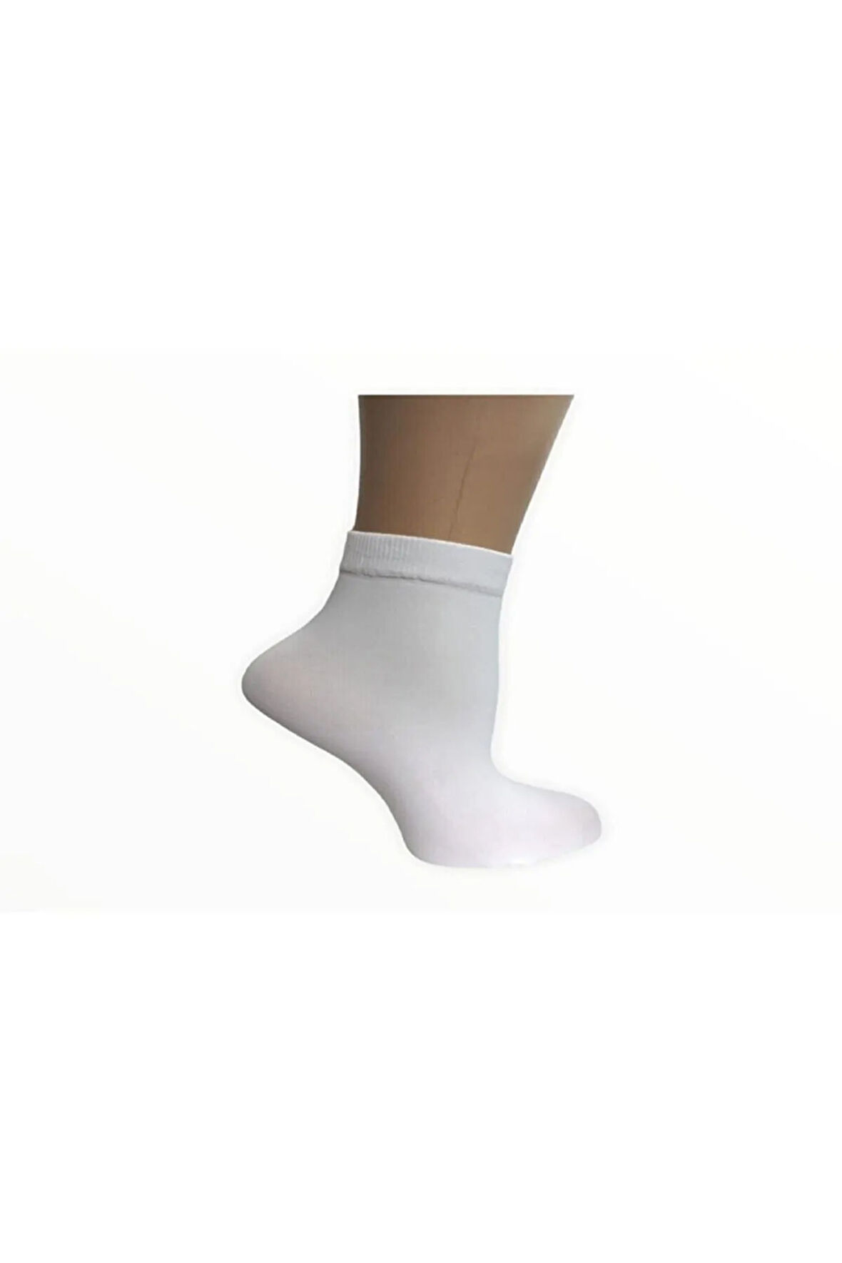 12 Adet Siyah Renk Mikro 50 Soft Soket Çorap