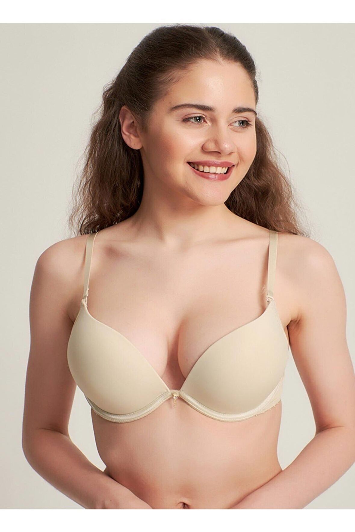 Le Jardin Ten Renk Çift Dolgulu Sütyen