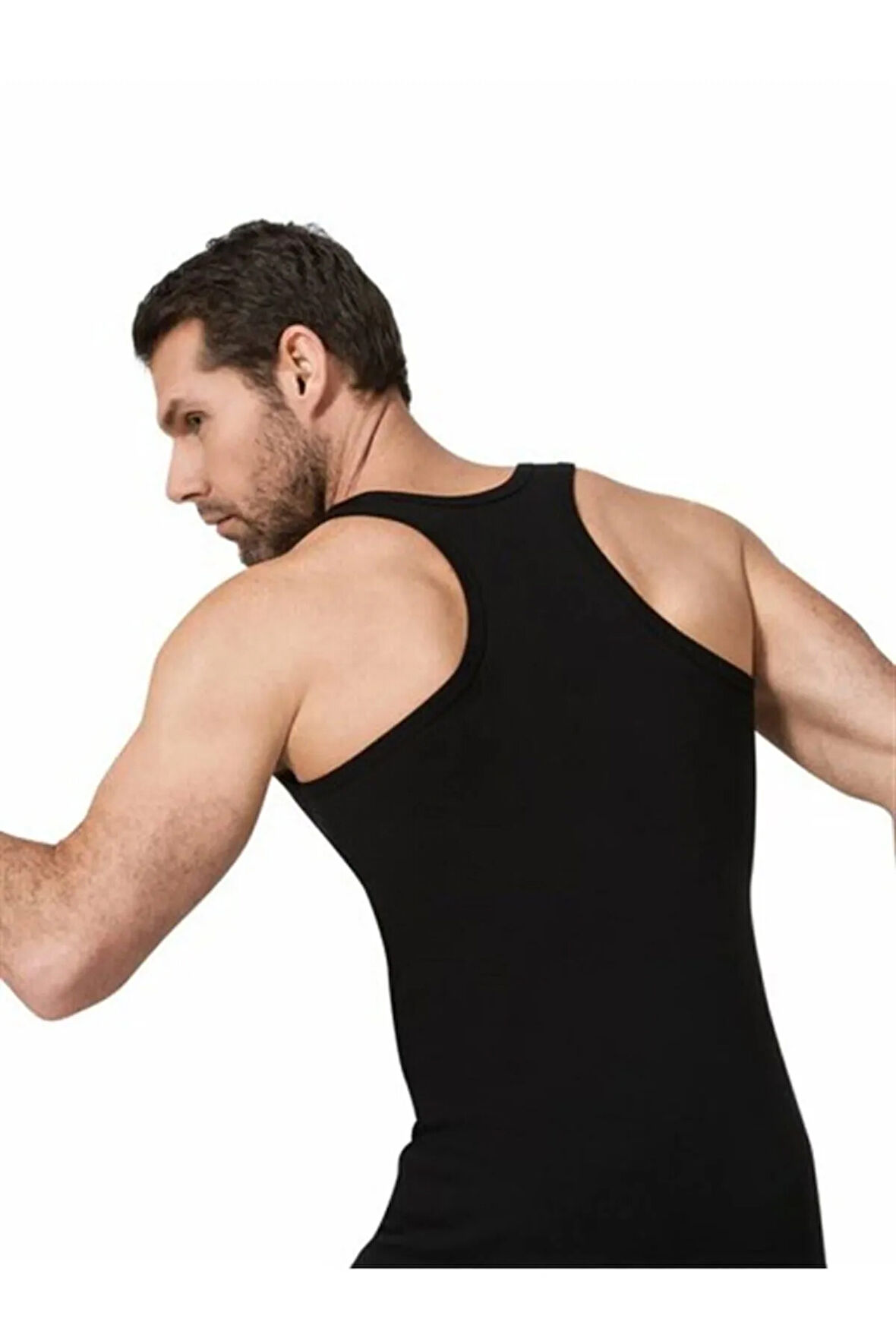 6 Adet Siyah Renk Ribana Sporcu Atlet